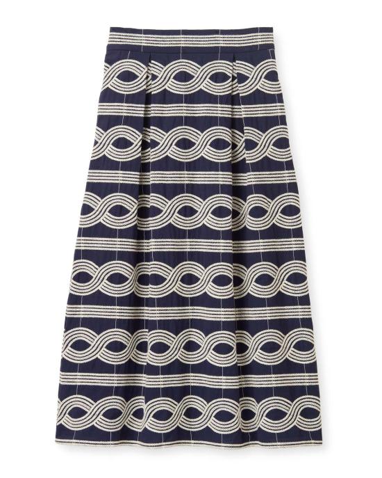  카르톨리나 미디 스커트 비 스커트