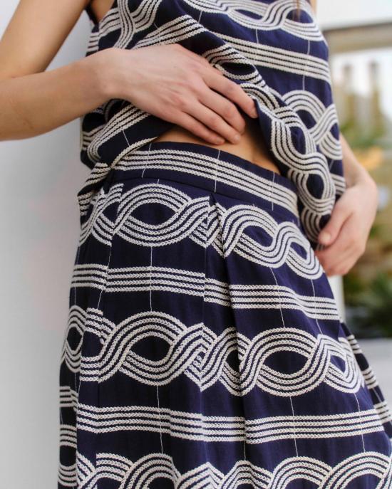  카르톨리나 미디 스커트 비 스커트 - CARTOLINA