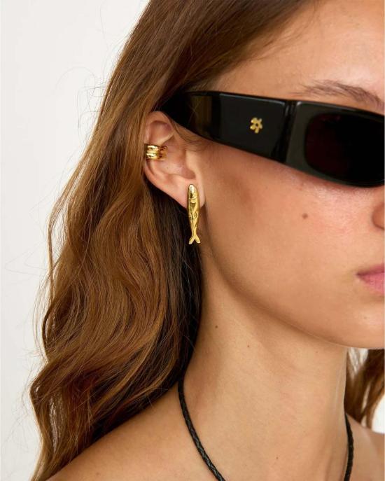  엘리우 이어링 정어리 & 피쉬본 귀걸이 - ELIOU