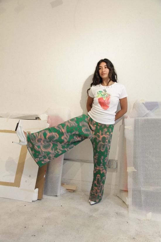  줄리아 호이어 팔라초 팬츠 잭 플리츠 팬츠