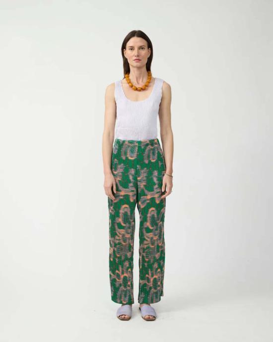  줄리아 호이어 팔라초 팬츠 잭 플리츠 팬츠 - JULIA HEUER