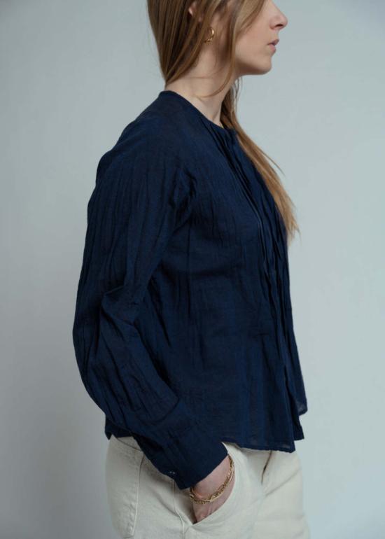  파드칼레 셔츠 파스드칼레 오가닉 코튼 샴브레이  블루 - PAS DE CALAIS