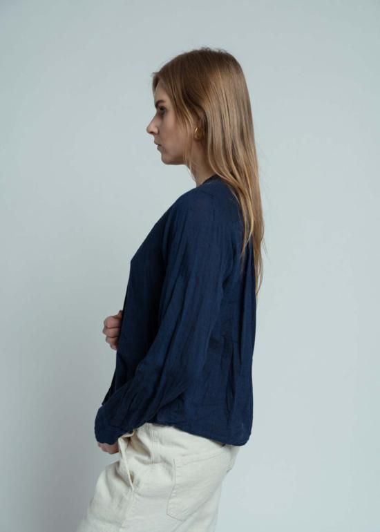  파드칼레 셔츠 파스드칼레 오가닉 코튼 샴브레이  블루 - PAS DE CALAIS