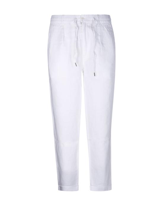 26SS 랄프 로렌 스트레이트 팬츠 710940611008 CERAMIC WHITE