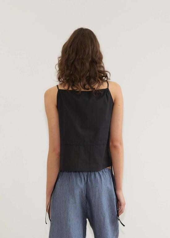  데이지 스튜디오 블라우스 Deiji Studios 더블 레이어 탑 - DEIJI STUDIO