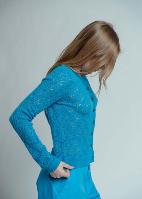  브라조 트리콧 가디건 브라조 트리코 레이스 재키  풀사이드 - BRAZEAU TRICOT