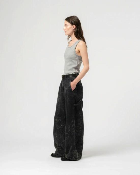  걸스오브더스트 치노 팬츠 걸스 오브 더스트 아틀란타이드 치노 캔버스 아스팔트 - GIRLS OF DUST