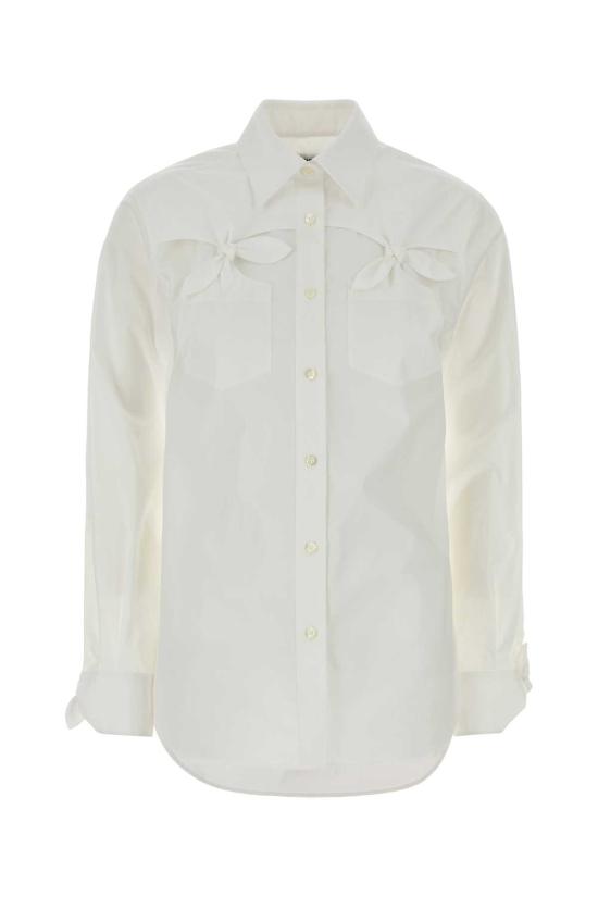 26SS 모스키노 셔츠 261D02040431 1001 White