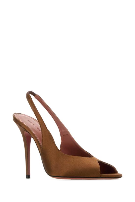 26SS 아미나 무아디 힐/펌프스 KRISTINASLING105 MOCHA Brown - AMINA MUADDI