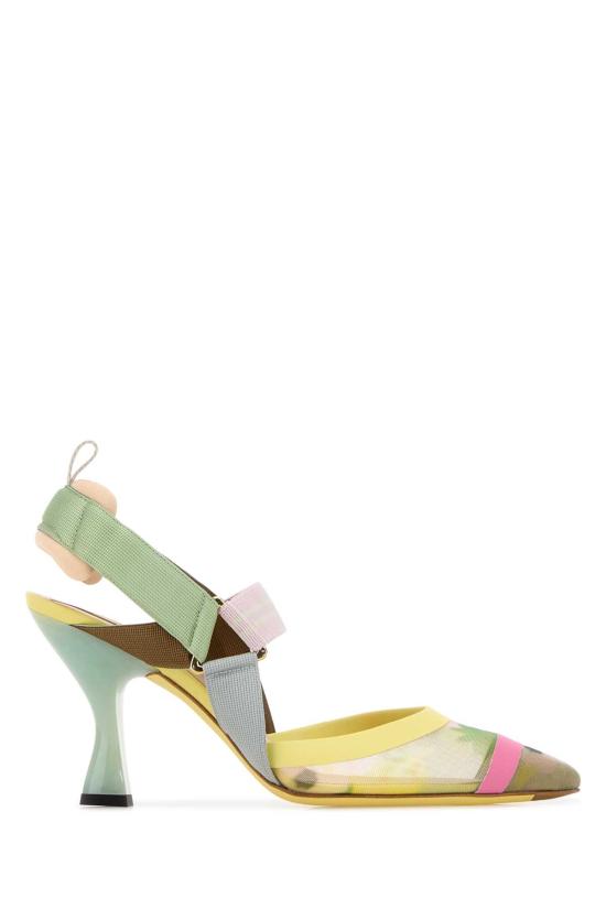 26SS 펜디 힐/펌프스 8J6851AY1B F1WC1 Multicoloured