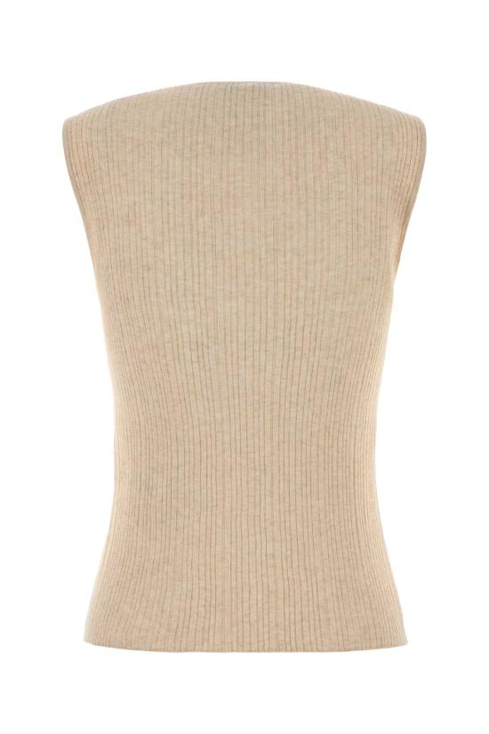 26SS 메종키츠네 스웨터 QW00607KT1195 H218 Beige o Tan - MAISON KITSUNE