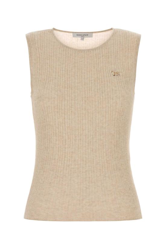 26SS 메종키츠네 스웨터 QW00607KT1195 H218 Beige o Tan