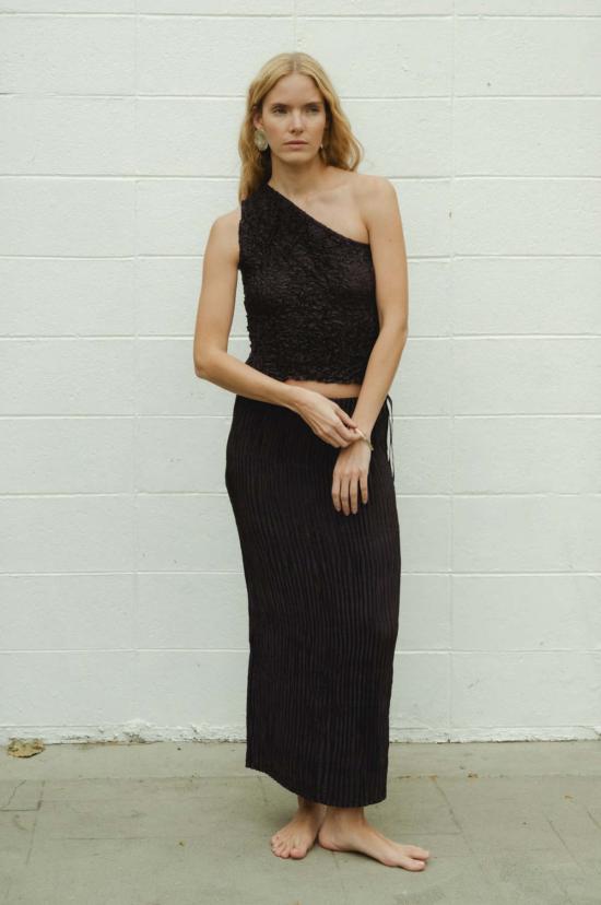  아쥬르 롱 스커트 - AZUR