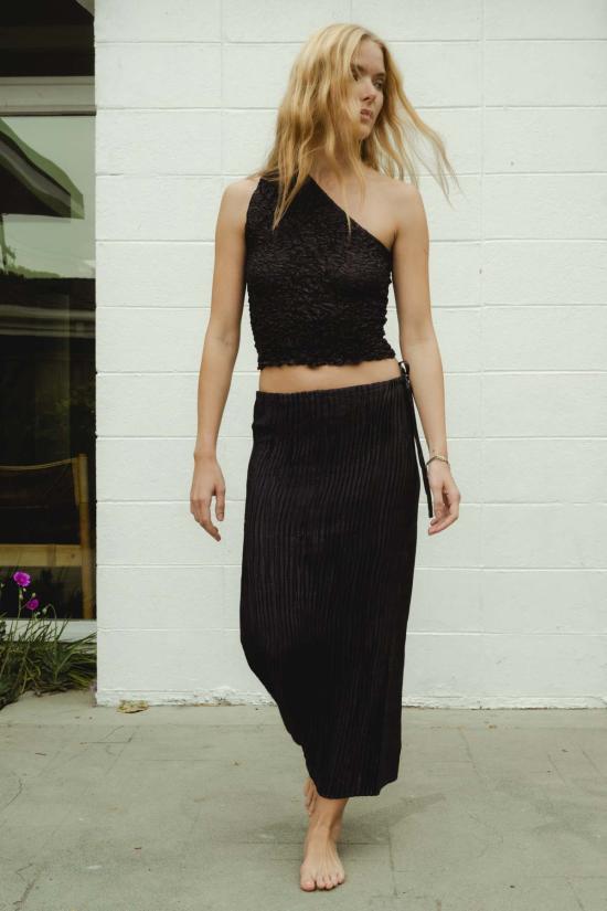  아쥬르 롱 스커트 - AZUR