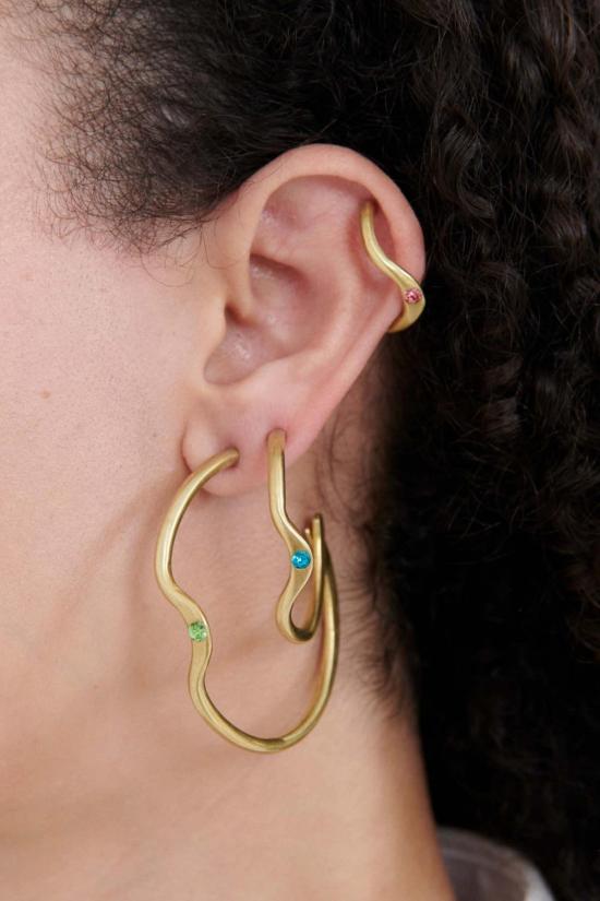  Sibilia 이어링 시빌리아 에코  (황동/투명) - OTHER BRANDS