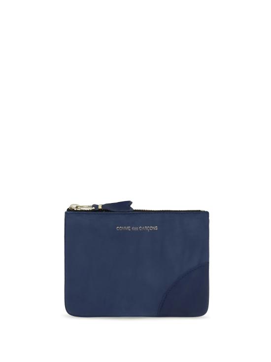 26SS 꼼데가르송 클래식 레더 라인 파우치 SA8100WW 2 BLUE