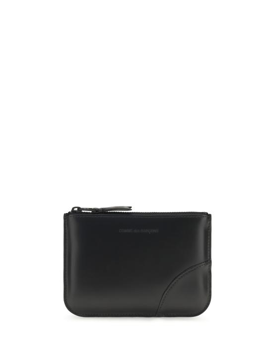 26SS 꼼데가르송 클래식 레더 라인 파우치 SA8100VB BLK BLACK