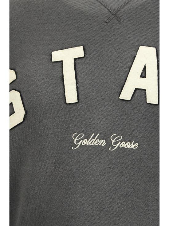 26SS 골든구스 후드 티셔츠 GUP02713P002417 60666 GREY - GOLDEN GOOSE