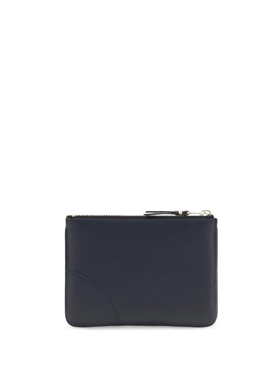 26SS 꼼데가르송 클래식 레더 라인 파우치 SA8100 NAVY BLUE - COMME DES GARCONS