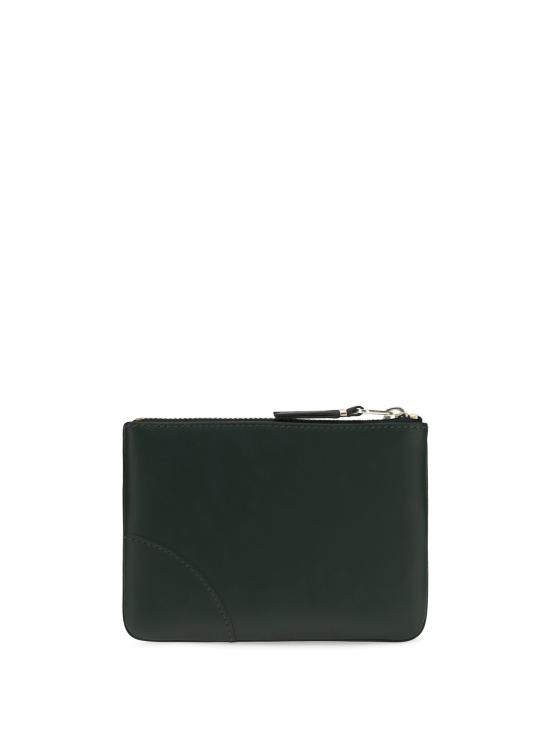 26SS 꼼데가르송 클래식 레더 라인 파우치 SA8100 BGRN GREEN - COMME DES GARCONS