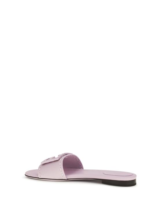 26SS 펜디 바게트 시에나 레더 슬라이드 8R8136AQY2 F0U6M PINK - FENDI