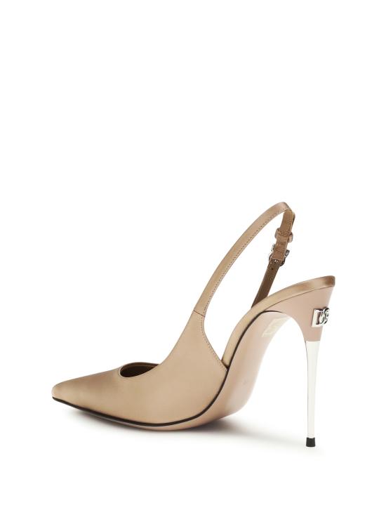26SS 돌체앤가바나 새틴 슬링백 CG0776A7630 8H056 BEIGE - DOLCE & GABBANA