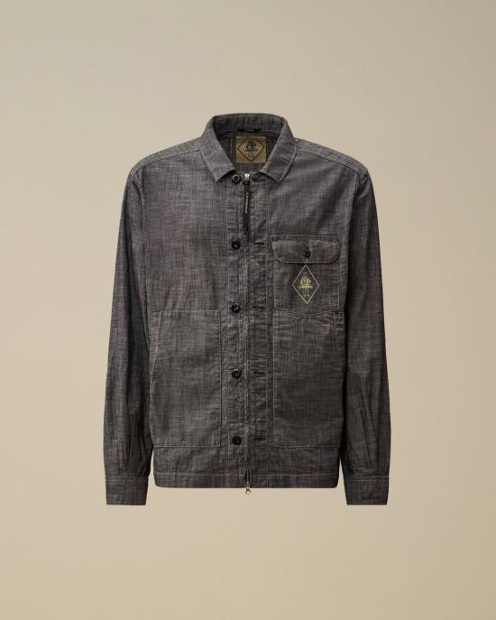 26SS 씨피 컴퍼니 자켓 20CMSH195A 110065W D17 WASHED AND DRIED RESINE DOM