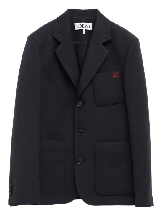 26SS 로에베 자켓 H526Y03WCW 5190 DARK NAVY BLUE DOM