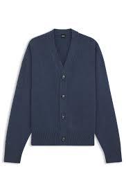 26SS 휴고보스 가디건 50555120403 BLU DOM