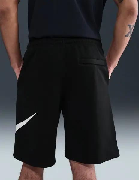 26SS 나이키 클럽 플리스 쇼츠 FN3906 010 BLACK WHITE DOM - NIKE