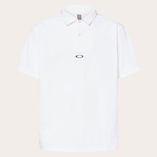 26SS 오클리 폴로 티셔츠 FOA408801WHITE DOM