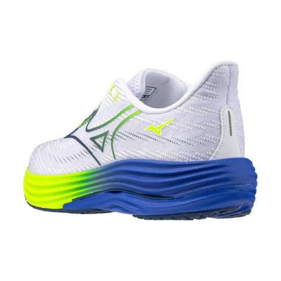 26SS 미즈노 스니커즈 J1GC2503 WHITE ESTATE BLUE LIGHTNING YELLOW DOM - MIZUNO