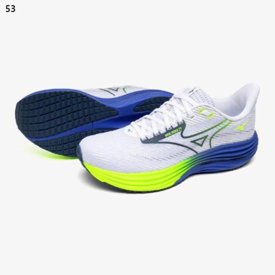 26SS 미즈노 스니커즈 J1GC2503 WHITE ESTATE BLUE LIGHTNING YELLOW DOM