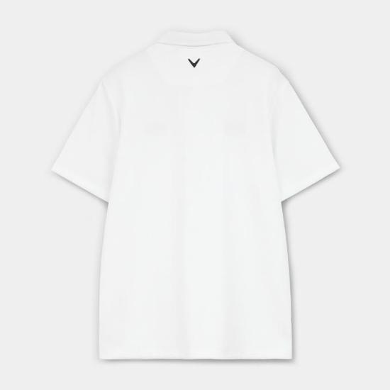 26SS 캘러웨이 폴로 티셔츠 C26134100WHITE DOM