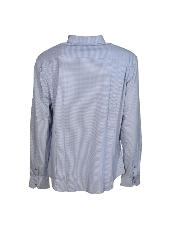 26SS 조르지오 아르마니 긴팔 셔츠 GM000057 TE20866 MB390 Blue - GIORGIO ARMANI