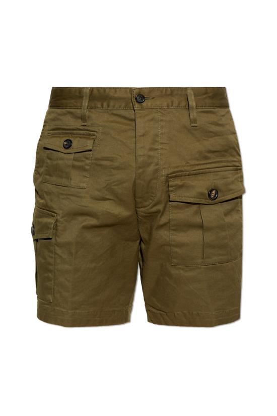 26SS 디스퀘어드2 숏팬츠 S74MU0976 S39021 703 PALMA GREEN DOM