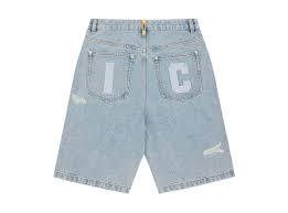 26SS 아이스크림 숏팬츠 ICD003 HEAVY WASH BLUE DOM - ICECREAM