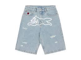 26SS 아이스크림 숏팬츠 ICD003 HEAVY WASH BLUE DOM