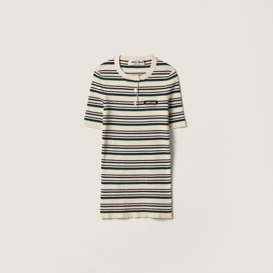 26SS 미우미우 스웨터 MML03Y 1848 F0018 NATURAL DOM