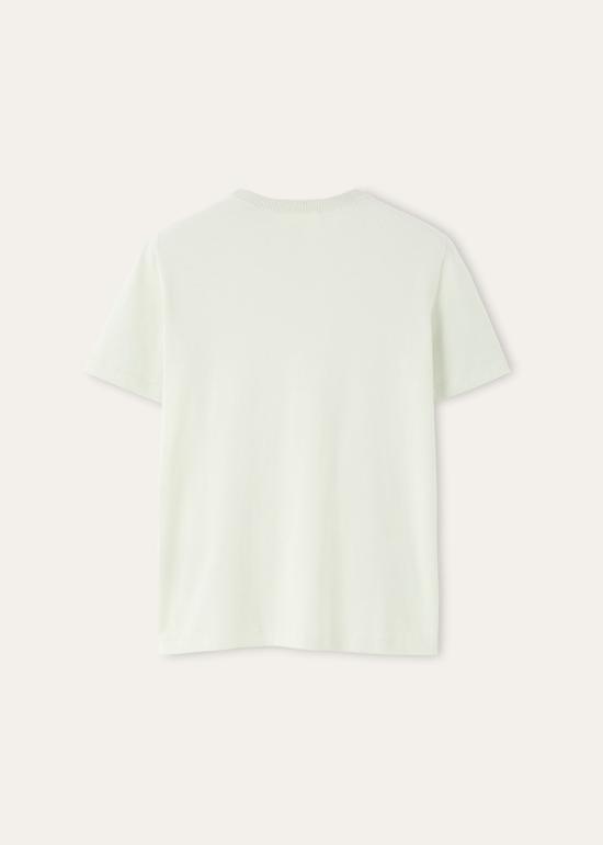26SS 로로피아나 반팔 티셔츠 FAM7984 51I5 SNOW WATERFALL DOM - LORO PIANA