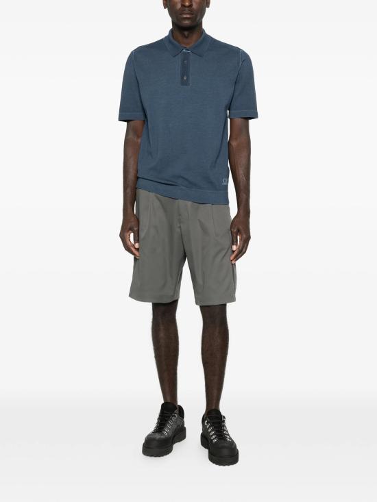 26SS 씨피 컴퍼니 폴로 티셔츠 20CMKN204A 110646S 889 MIDNIGHT NAVY DOM - C.P. COMPANY