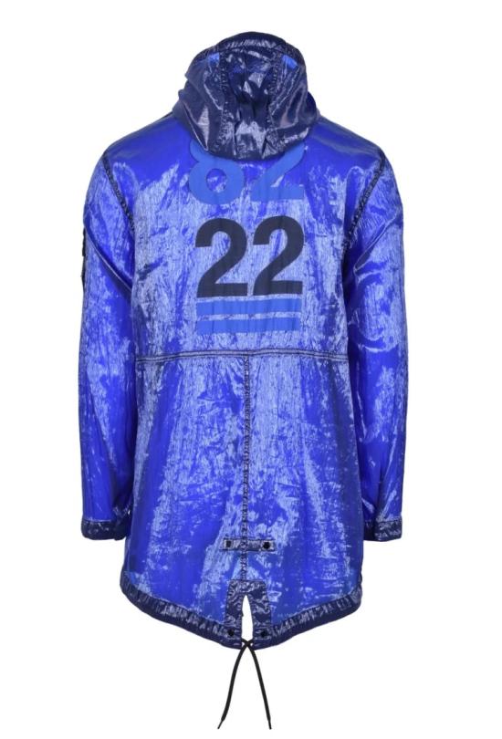  스톤 아일랜드 자켓 폴리아미드 혼방 소재 아우터 - 블루 - STONE ISLAND