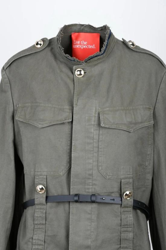  ..,Merci 자켓 캔버스 사파리 재킷 - 녹색 - OTHER BRANDS