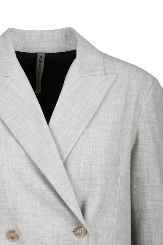  A.M.Couture 자켓 더블 브레스트 재킷 - 베이지 - OTHER BRANDS