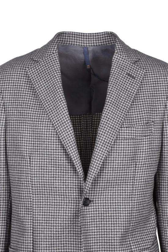  몬테도로 자켓 라운드 블레이저 재킷 - 그레이 - MONTEDORO