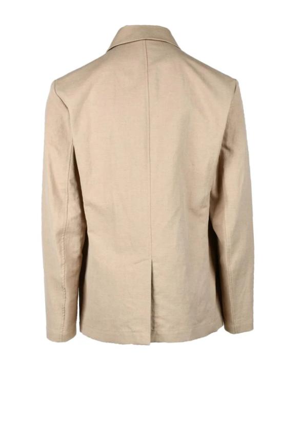  몬테도로 자켓 코튼 린넨 사하리아나 재킷 - 베이지 - MONTEDORO
