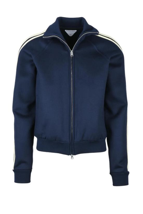  보테가베네타 자켓 천 재킷 - 파란색