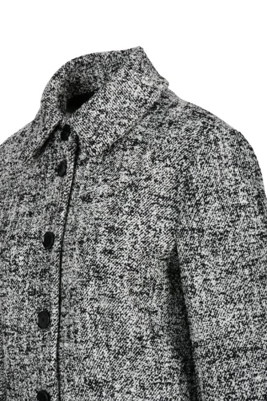  리비아나 콘티 자켓 소프트 재킷 - 화이트/블랙 - LIVIANA CONTI