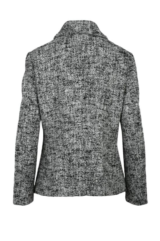  리비아나 콘티 자켓 소프트 재킷 - 화이트/블랙 - LIVIANA CONTI