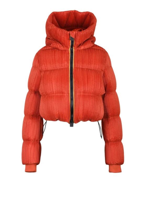  K-Way X R&D Direct 자켓 다운 봄버 - 오렌지